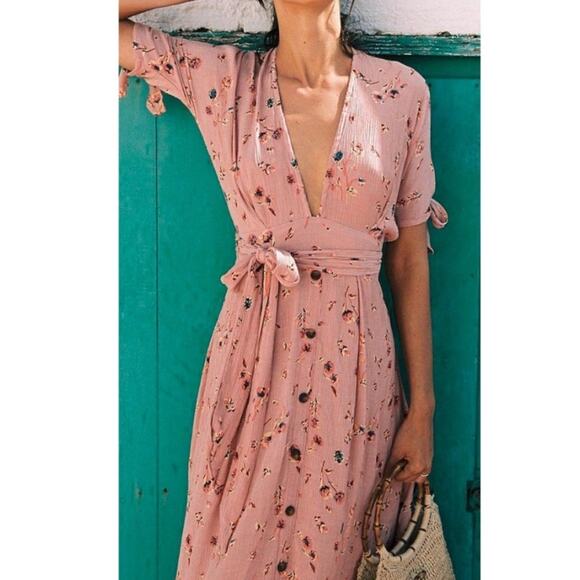 Anthropologie Dresses & Skirts - Anthropologie x Faithfull the Brand Nina Salina Floral Midi Dress NWT